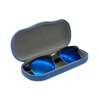Les verres personnalisés enferment la caisse protectrice faite sur commande de spectacle de support en plastique dur de lunettes pour des hommes de femmes