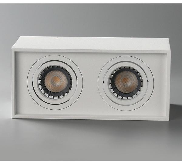 GU10 holder interior honeycomb spotlight housing&interior led downlight housing for hotel