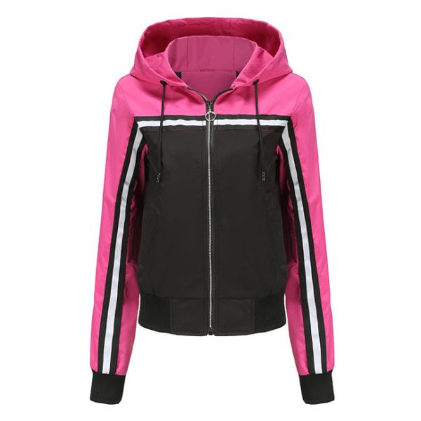 Oem Factory Manufacturer Custom Logo Casual Jackets Lady Spring Autumn Outdoor Waterproof Coat