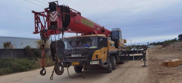 2021 S Cualquier grúa móvil de camión de 50 t con cuatro ejes de cinco brazos