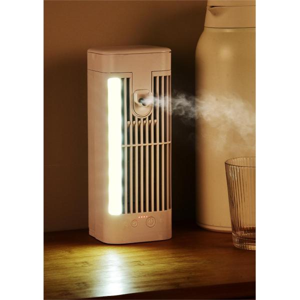Portable Desktop Cold Air Fan with Night Light and Adjustable Height Box Size 21.2kg