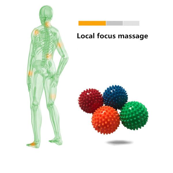High quality lacrosse ball balance EVA yoga Exercise ball Spiky massage ball