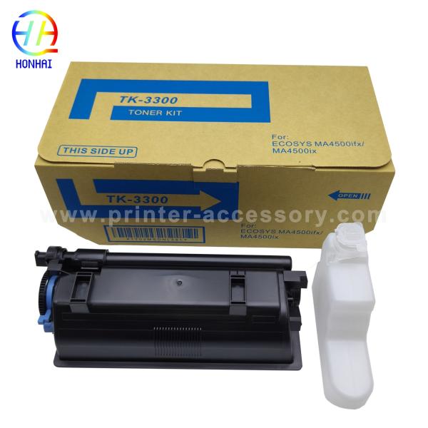 Compatible New High-Capacity Black Toner Cartridge TK-3300 for Kyocera ECOSYS MA4500ix Laser Printing