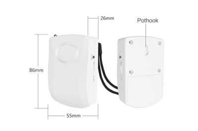 Alarmes da vibração da janela do ODM do OEM, assaltante Alarm Window Sensors para o apartamento