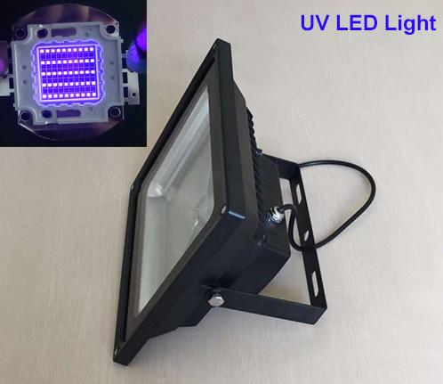 LED Flood Light  5000lm Wavelength 390-405nm 2700-7000K 50W UV With Plug CE ROHS