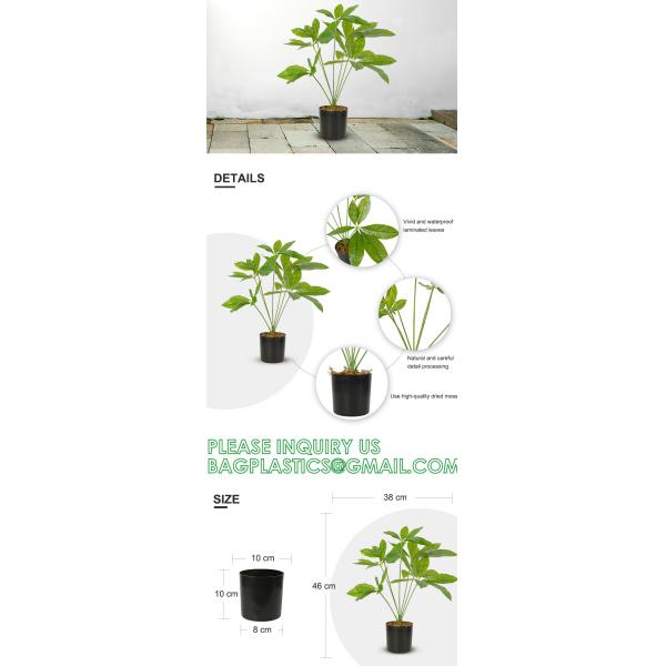 Artificial Bonsai Tree Juniper Faux Plants Indoor Fake Plants Decor with Ceramic Pots for Home Table Office Desk