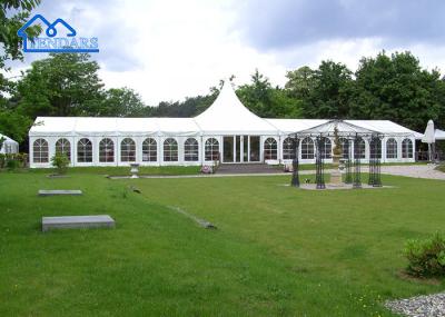 Thick PVC Material Wedding Marquee Tents For Reception Flame Retardant