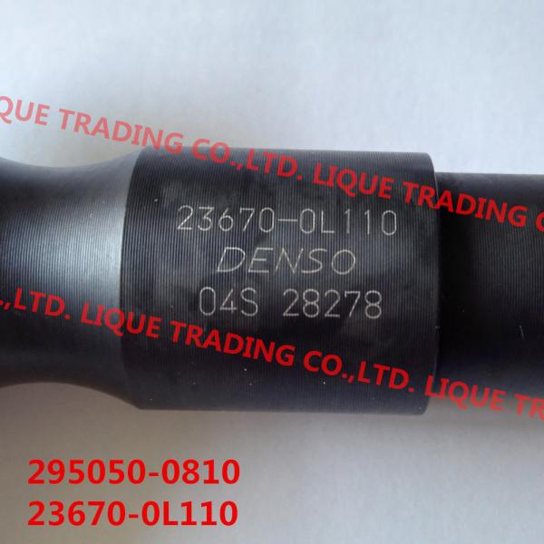 DENSO Common rail injector 295050-0810, 2950500810 for TOYOTA 2KD-FTV 23670-0L110
