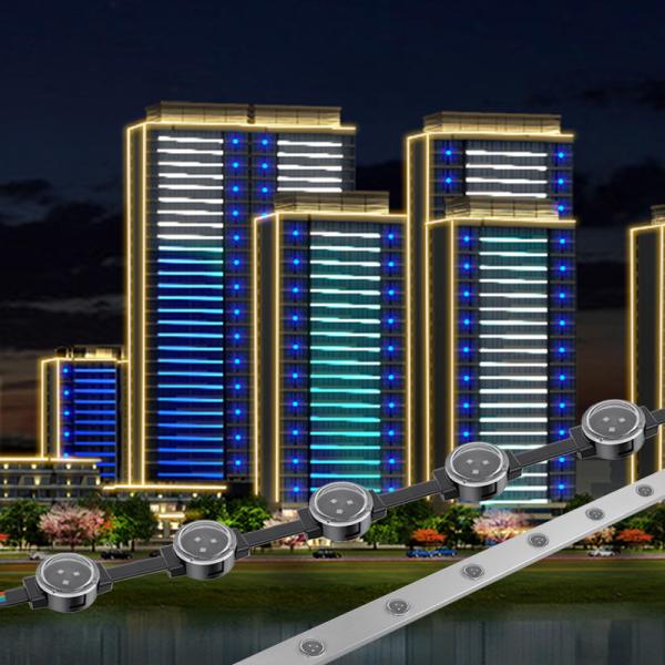 Outdoor 24 Epistar SMD 5050 Rgbw RGB Led Point Light for Facade Track Lighting