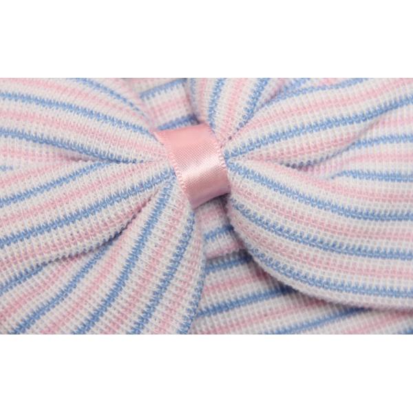 2022 Knitted Wool Baby Hat with Big Bow in Customized Color and Pattern Knitted