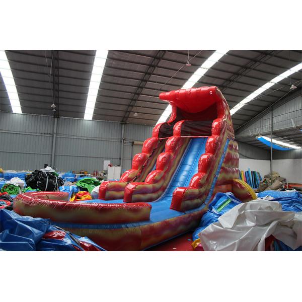 EN71/EN14960/CE Certified Inflatable Kid Water Slide Play Center for Outdoor