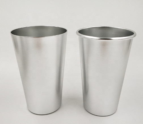 4 чашки 750ml цвета алюминиевых выпивая анодировали алюминиевую чашку