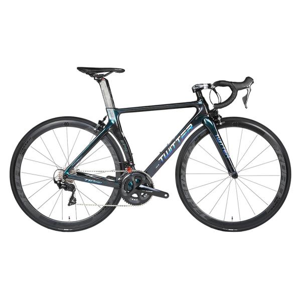 Holographic Colour 22 Speed Road Bike , 700c Road Bicycle High Modulus Carbon