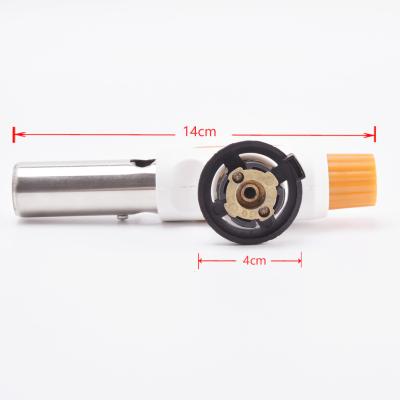 Automatic Ignition 14cm Electric Flame Gun , High Heat Butane Gas Welding Torch