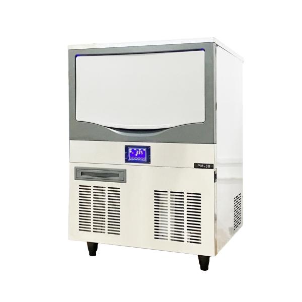Home Hotel Industrial Gourmet Cylindrical Ice Making Machine High Speed Cylindrical Ice Machine 80kg/day