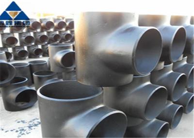 Black Color WP1925N 926 Pipe Tee Fittings . Equal Tee Fitting UNS N08926