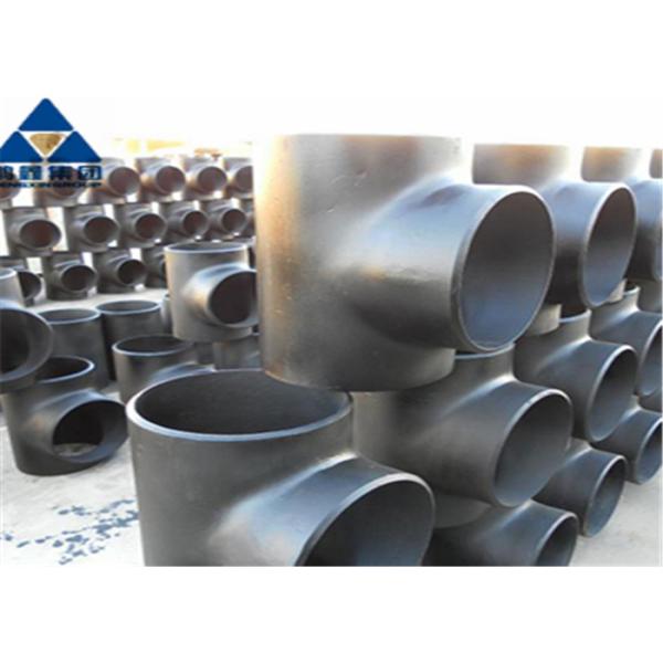 Black Color WP1925N 926 Pipe Tee Fittings . Equal Tee Fitting UNS N08926