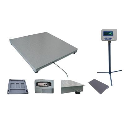110V-240V/50-60Hz Capacité de 1000kg Balance de palette au sol durable En option Non numérique Plateforme de vente Taille 0.8m*0.8m-2m*4m