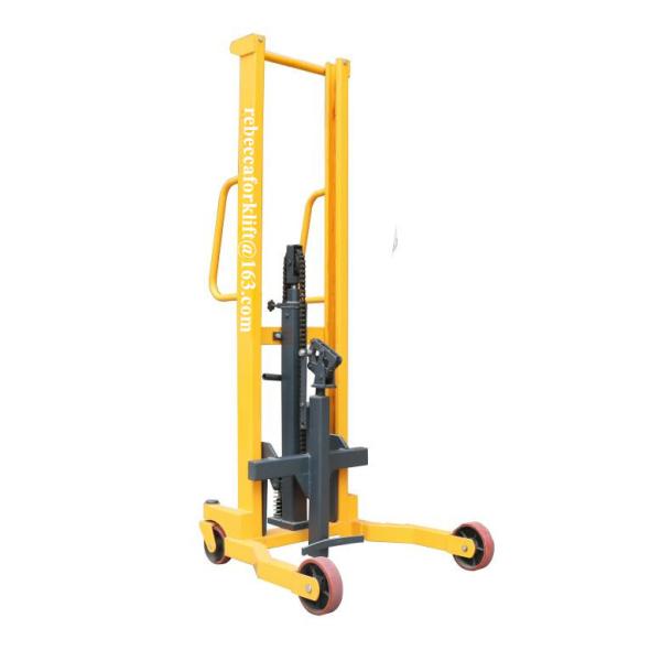 Heavy Steel Construction Drum Lifter Trolley For Lifting Metal Oil Drum