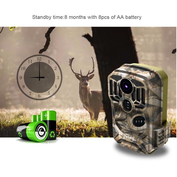 Wireless Hunting Game Camera Night Vision Waterproof Wifi Outdoor Wildlife