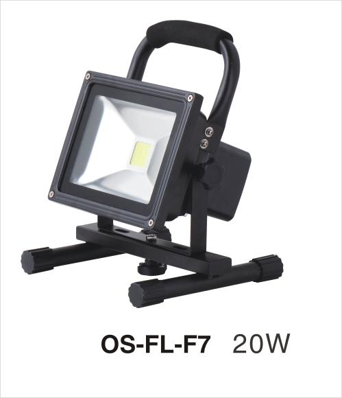 50w led rechargeable floodlight IP65 white RGB dimmable led floodlight with IR-Sensor