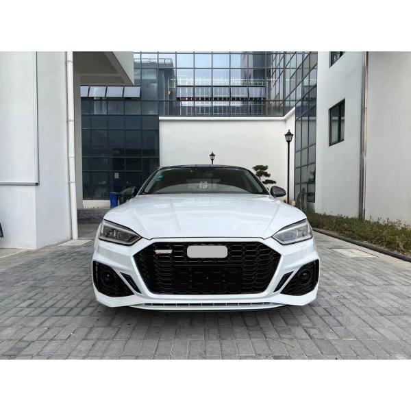 RS5 Body Kits For Audi 2008-2016 A5 Upgrade To 2020+ RS5 Front Car Bumper Car Grill Фары капота