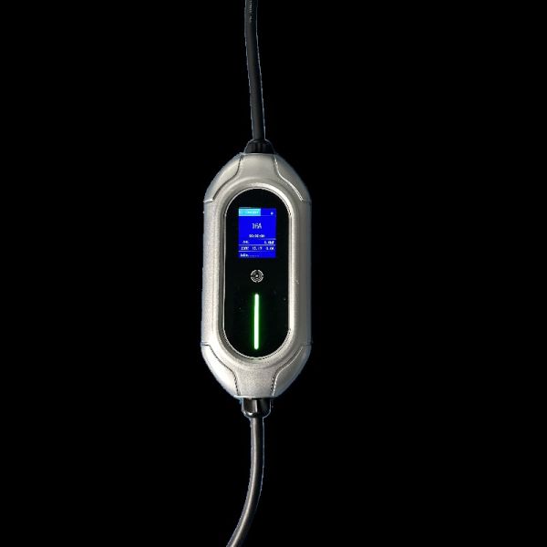 3.5kW Portable EV Charger with IEC 62196-2 Type 2 Interface and 200-220V AC Input for Electric Vehicles