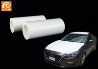 Résistant à la chaleur démontable matériel de couleur de carrosserie de protection de PE blanc laiteux de film