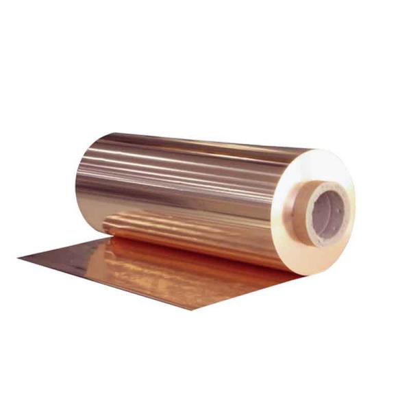 Thin Copper Foil Conductive Strip Roll for Industrial Lithium Batteries-Industrially Processed and Bending Cutting Services