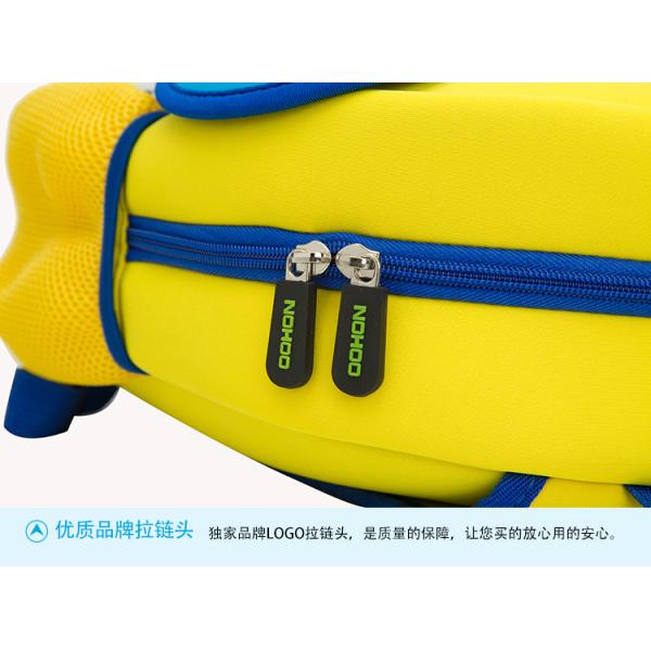 Green Daily Kids School Backpacks Personalized Economical With Zipper