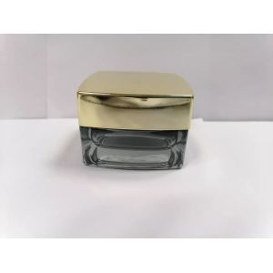 Серый цвет лакируя стекло Skincare раздражает опарникы 30g 50g косметические с крышками золота