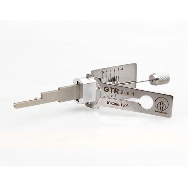 New Arrivals Locksmith Tools Lock Pick Decoder Lishi 2 In1 GTR Lockpicks