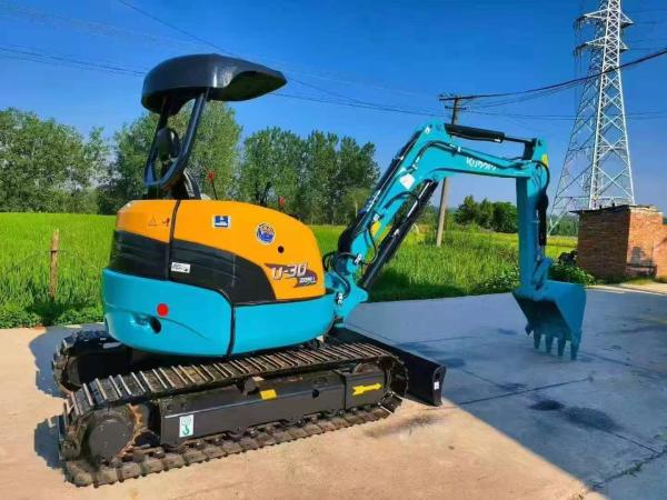 Excavadora de orugas compacta Kubota U30-5 de 3 toneladas, de gran venta, diseño compacto, motor Tier 4