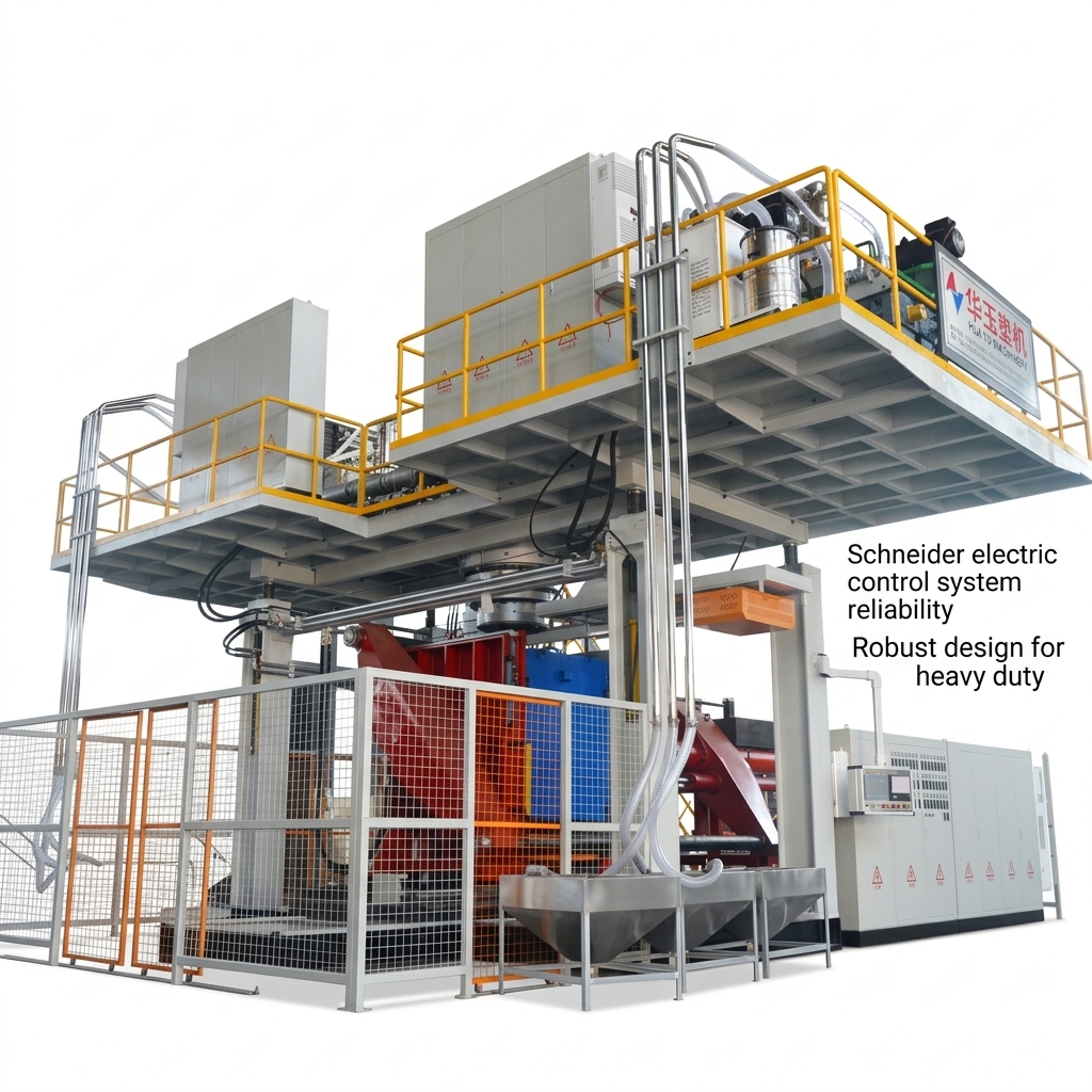 1500-2000L High-Speed Automatic Robotic Deflashing Water Tank Blow Moulding Line for Global Export Markets