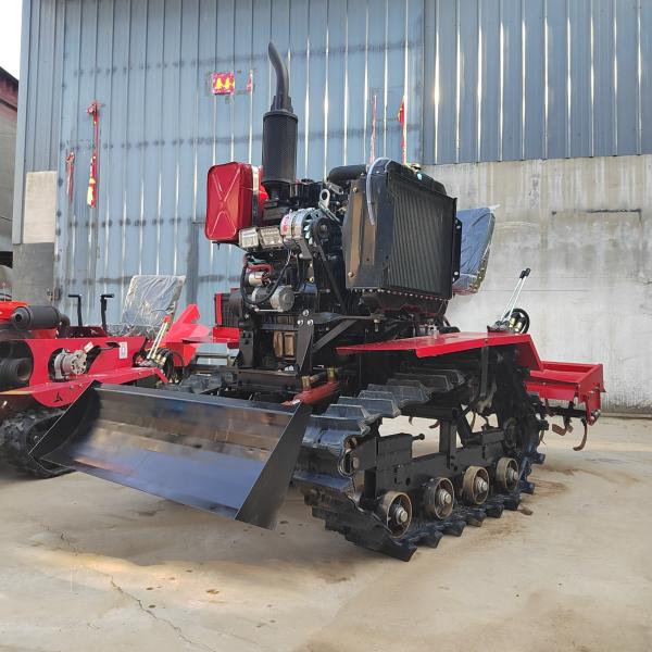 Manufacturing Plant Diesel Power Type Rotary Tiller for Mini Power Tiller
