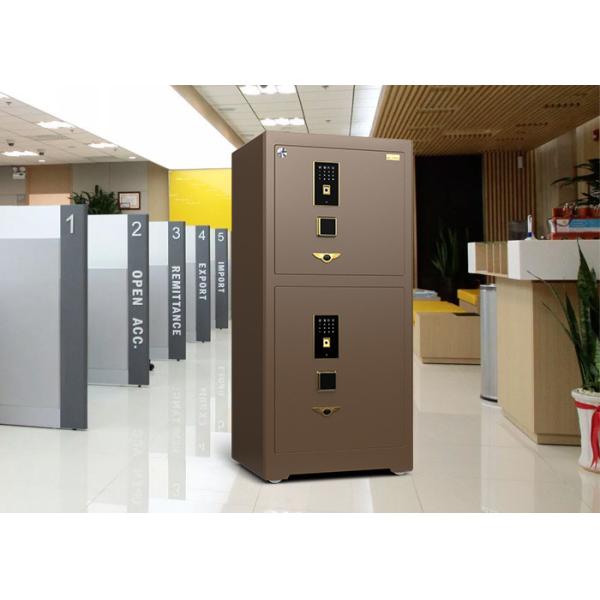 Impresión digital de acero sólido caja fuerte comercial de grado bancario biométrico H1280mm