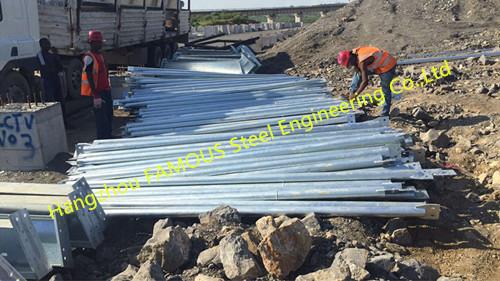 Hot galvanized Structural Steel Fabrications Highway Tunnel Fabricated Erector