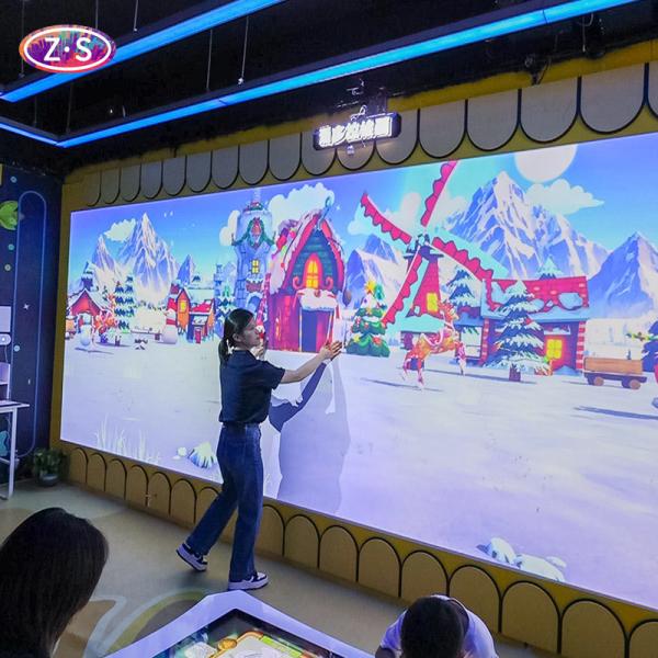 DLP 3800lm Interactive Painting Games High Brightness For Educational Centers