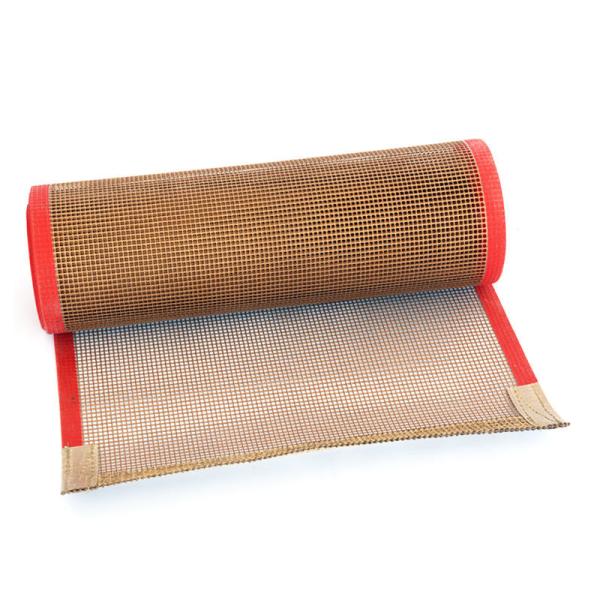 0.5mm Food Grade E Glass PTFE  Mesh Conveyor Belt For Pharmacy Factory