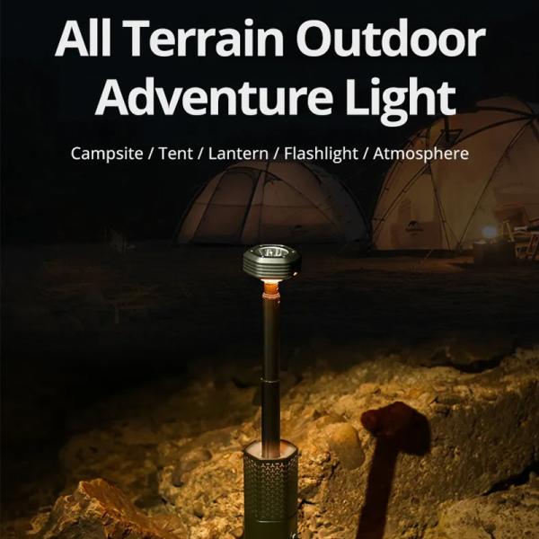 Folding Retractable Multi Rechargeable Outdoor Camping Led Portable Hiking Light LED Night Table Desk Lamp