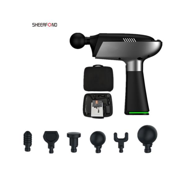 6 Speed Body Massager Gun , Electrical Muscle Massager Portable ABS Material ODM
