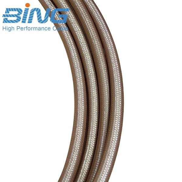 RG400 Coax M17/128 50 Ohm Double Shielded 12.4 GHz RG Cable for Aerospace and Defense