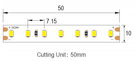 Светов строки прокладки шаг ряда SDCM 3 CCT БЕЛЫХ 4000K IP20 140LEDs/M СИД ERP 2835 крытых широкий