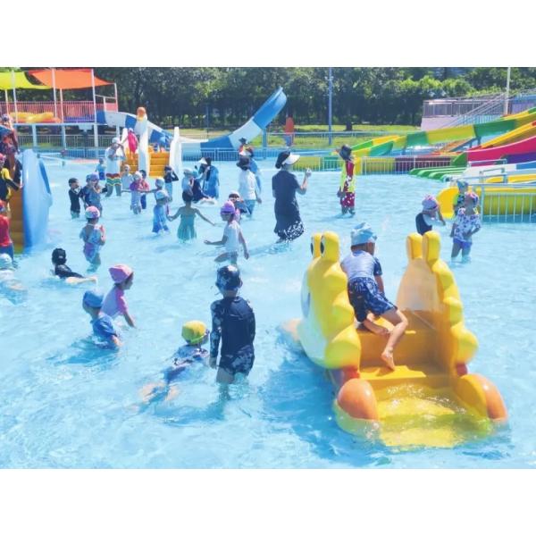 Estudio de viabilidad del parque acuático Elephant: Parque acuático para niños, equipos de juegos acuáticos, salpicaduras de agua