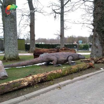 Dragão de Komodo realístico correspondente do lagarto Animatronic sadio 7 medidores