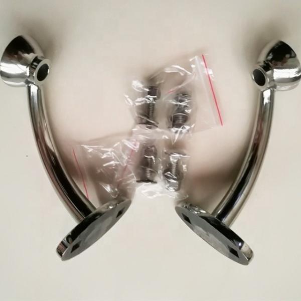 Standard OE NO. Replacement Upgrade to Polished Stainless Steel Headlight Mounts for Your Hot Rod Highboy