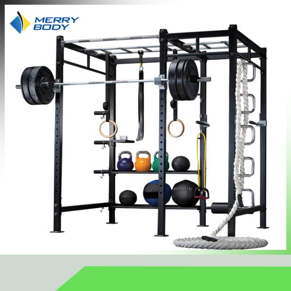 Fitness Pull Up Dip Station Multifunctional Crossfit Rig Power Tower Pull Up Bar