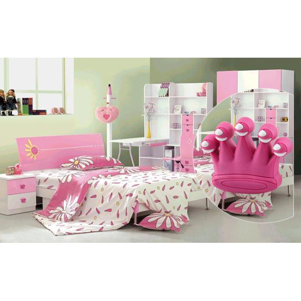 Pink Crown Kids Bedroom Dresser  Knobs  Decoration For Girls Wardrobe Handles Soft Plastic Handles