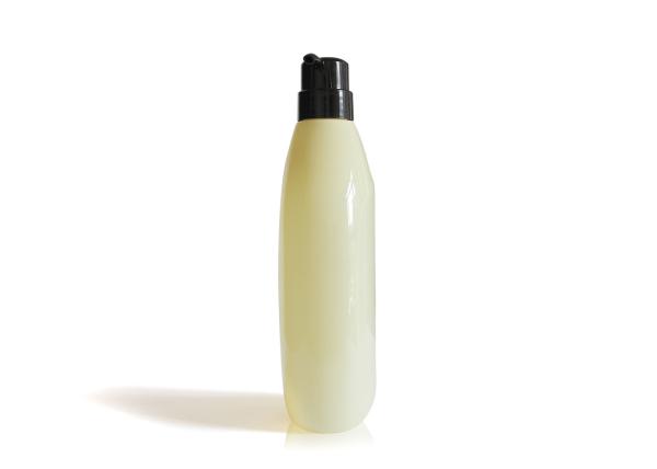 Washable Cosmetic Pump Bottle / Light Yellow Baby Shampoo Bottle 780ml