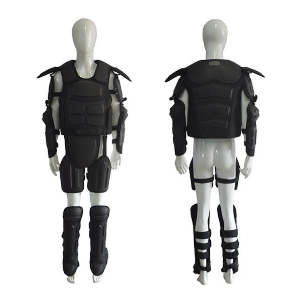 2024 Novo Completo Defesa Preto Rígido Retardante de Chama Traje Anti-Atentado Traje de Segurança Traje Anti-Atentado